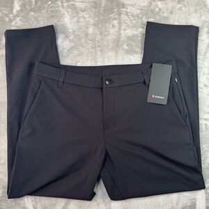 Lululemon Pants Mens 36x30 Black Chino Commission Slacks Trousers Stretch NWT
